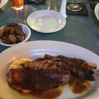 Bon Temps Grill - Short ribs fricassee before picture. - Cajun/Creole Near Me - Lafayette, Louisiana