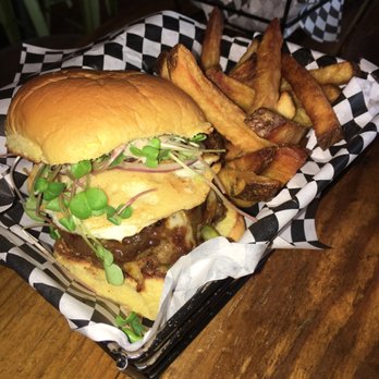 Mission - Fried Egg, 3 cheeseburger - Burgers Near Me - Newport, Rhode Island