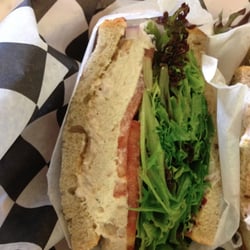 Neopol Savory Smokery - Whitefish salad sandwich. I think it was gone in 5 minutes!