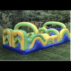 Pump up the jam party rentals - 33 foot obstacle course