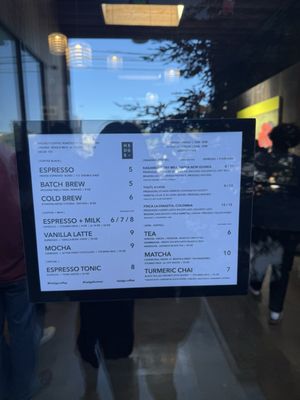 Menu photo 2 Hedge Coffee San Francisco, CA Menu photo 2 Hedge Coffee San Francisco, CA