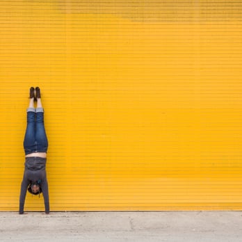 Anna Schabold Yoga & Bodywork - When your world feels upside-down, get into handstand so you can see things more clearly from a slightly different perspective. - Yoga Near Me Anna Schabold Yoga & Bodywork - When your world feels upside-down, get into handstand so you can see things more clearly from a slightly different perspective. - Yoga Near Me