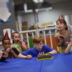 Frederick Gymnastics Club - Birthday parties. Sundays from 12pm-6pm