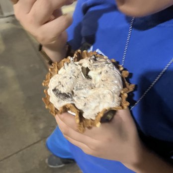 Cold Stone Creamery - Chocolate overload on a medium cone style cup - Ice Cream & Frozen Yogurt Near Me - Arlington, Texas Cold Stone Creamery - Chocolate overload on a medium cone style cup - Ice Cream & Frozen Yogurt Near Me - Arlington, Texas