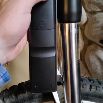 Snow Summit - Use the TV remote as reference. You can see its bent pretty good haha - Ski Resorts Near Me - Big Bear Lake, California Snow Summit - Use the TV remote as reference. You can see its bent pretty good haha - Ski Resorts Near Me - Big Bear Lake, California