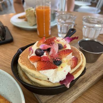 Bluestone Lane - Lemon Ricotta Pancakes - Coffee & Tea Near Me - Orange, California