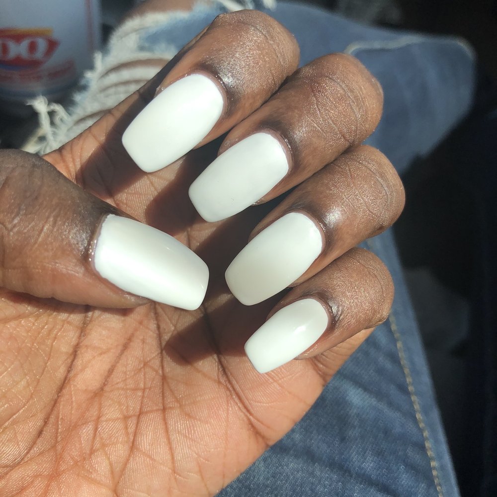 Beautiful Nails & Spa - Coffin shape??? Where ! They are bulky and wide. - Nail Salons Near Me - Terrell, Texas