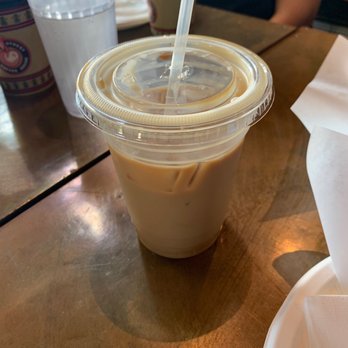 Cherry Street Coffee House - Iced coconut caramel latte - Coffee & Tea Near Me - Seattle, Washington
