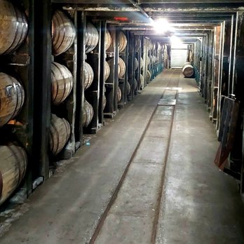 Buffalo Trace Distillery - Barrels aging - Distilleries Near Me - Frankfort, Kentucky