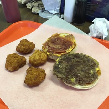 Circle E Drive In - Home grown, grass fed beef burger. You can tell the difference, drier but cleaner tasting. They put jalapeños on mine by request. - Burgers Near Me - Murdo, South Dakota Circle E Drive In - Home grown, grass fed beef burger. You can tell the difference, drier but cleaner tasting. They put jalapeños on mine by request. - Burgers Near Me - Murdo, South Dakota