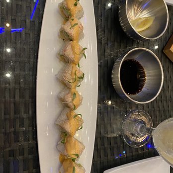 KUU Restaurant - Rin Roll - made with soy paper, San the Serrano peppers - phenomenal - Japanese Near Me - Houston, Texas