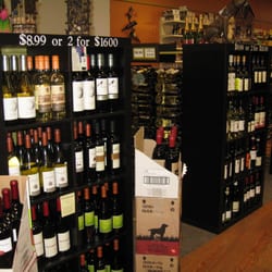 Cork & Brew & Spirits Too - great value section with great wines