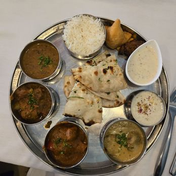 Saffron Patch - Thali at the Saffron Patch. - Indian Near Me - Beachwood, Ohio