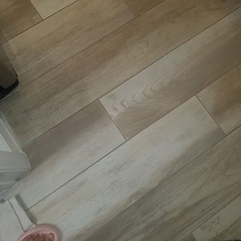 Gold Grout - Before - Grout Services Near Me - Orlando, Florida