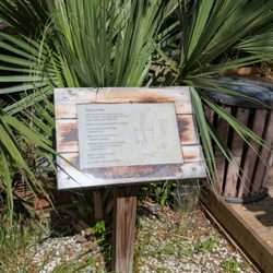 Tide Views Preserve - Trail sign