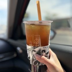Wintermelon Green Tea with Boba