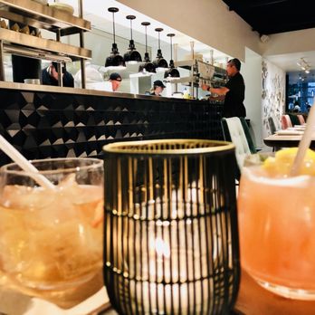 The Table at Crate - Oaxacan Old Fashioned and Hey, Hi, Hello - New American Near Me - Oak Brook, Illinois