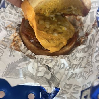 Peters' Drive-In - Plain double cheeseburger with Pete's sauce - Fast Food Near Me - Calgary, Alberta Peters' Drive-In - Plain double cheeseburger with Pete's sauce - Fast Food Near Me - Calgary, Alberta