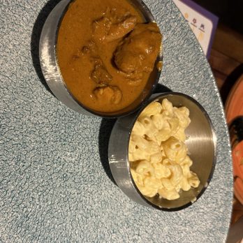 Sanaa - Kids Butter Chicken and Cheddar Mac & Cheese - Indian Near Me - Lake Buena Vista, Florida Sanaa - Kids Butter Chicken and Cheddar Mac & Cheese - Indian Near Me - Lake Buena Vista, Florida