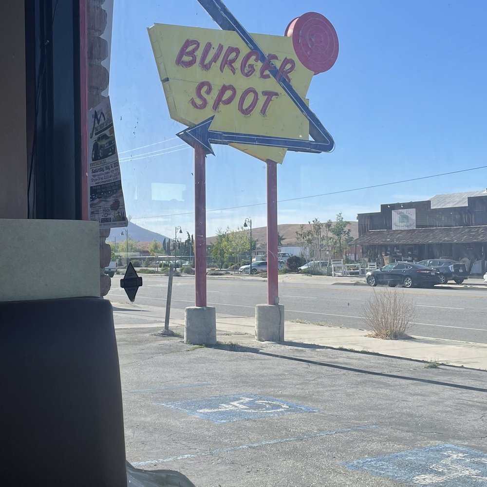 Burger Spot - Sign - Burgers Near Me - Tehachapi, California