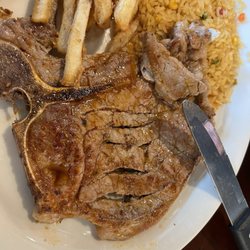 Los Tres Hermanos - $22 thin cut t bone.