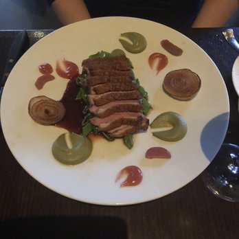 Deuxave - Spiced Long Island Duck Breast - New American Near Me - Boston, Massachusetts