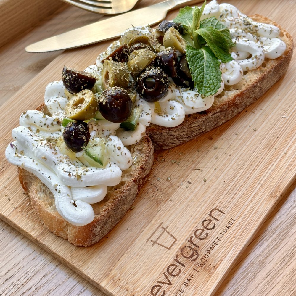 Evergreen Juice Bar - The Greek toast - Breakfast & Brunch Near Me - Orlando, Florida