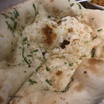 Bombay Palace - Garlic nan(?) soft and chewy! Yummy - Indian Near Me - Honolulu, Hawaii
