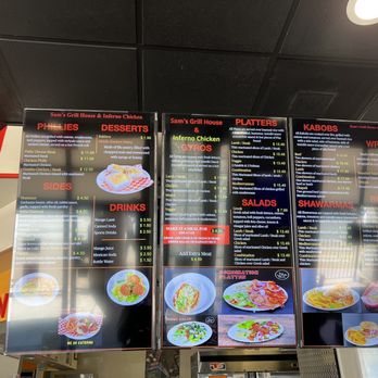 Sam's Grill House - Menu - Chicken Shop Near Me - Citrus Heights, California