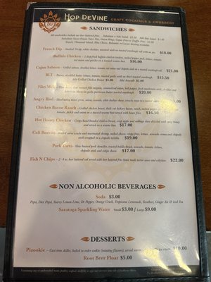 Menu photo 8 Hop DeVine Livermore, CA Menu photo 8 Hop DeVine Livermore, CA