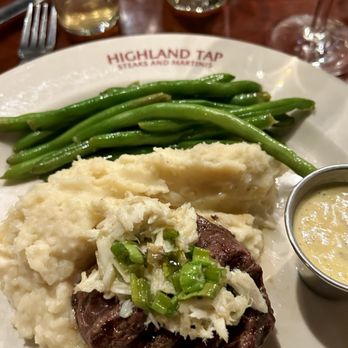 Highland Tap - STEAK OSCAR - one medallion - Steakhouses Near Me - Atlanta, Georgia