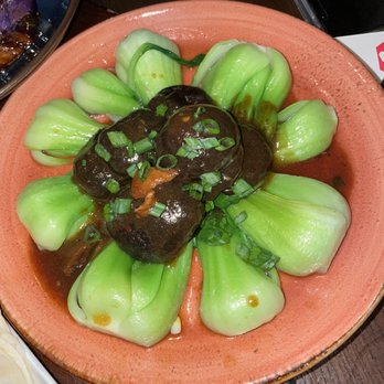 Wu Chow - Bok Choy and Mushrooms ($15) - Dim Sum Near Me - Austin, Texas Wu Chow - Bok Choy and Mushrooms ($15) - Dim Sum Near Me - Austin, Texas