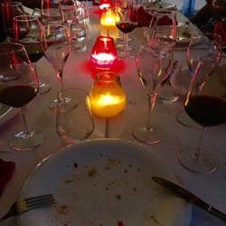 Le Pignole - We definitely stayed until dark. It was the perfect way to spend our Thursday evening.