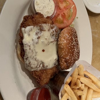 The Cheesecake Factory - Spicy Crispy Chicken Sandwich - Desserts Near Me - Cheektowaga, New York The Cheesecake Factory - Spicy Crispy Chicken Sandwich - Desserts Near Me - Cheektowaga, New York