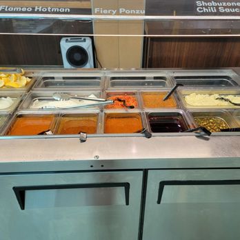 Shabu Zone - Sauce station - Hot Pot Near Me - Houston, Texas