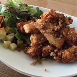 Miss Korea Kitchen - Korean fried chicken (KFC) soy garlic.