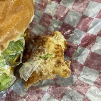 Jimmy'z Hamburger - If you look closely, you can see teethmarks in this bun of whatever it is, was not mine - Burgers Near Me - Grand Junction, Colorado