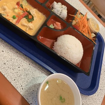 On A Roll Sushi - Bento box with Panang Curry - Sushi Bars Near Me - Tampa, Florida On A Roll Sushi - Bento box with Panang Curry - Sushi Bars Near Me - Tampa, Florida