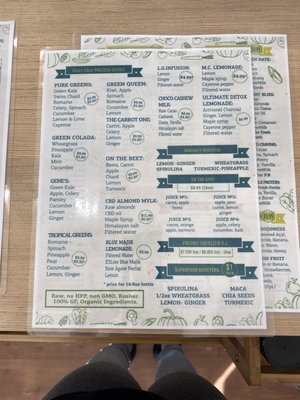 Menu photo 5 Green Point Juicery Verona, NJ