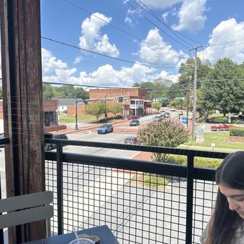 Main Street Eats - View from balcony. - Burgers Near Me - Kennesaw, Georgia Main Street Eats - View from balcony. - Burgers Near Me - Kennesaw, Georgia
