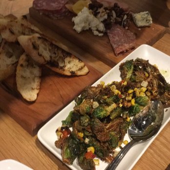 LouVino - Brussel sprouts and charcuterie board was delicious - Southern Near Me - Indianapolis, Indiana