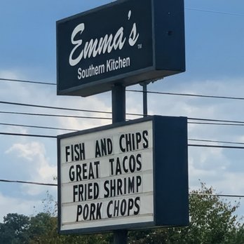 Emma's Southern Kitchen - Roadside sign. - Tacos Near Me - Knoxville, Tennessee