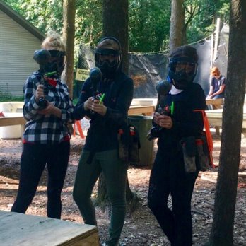 Apocalypse Paintball - Girls on a Bachelorette Party mission :) - Paintball Near Me - Poynette, Wisconsin