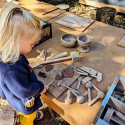 Little Creative Souls - Clay station fun!