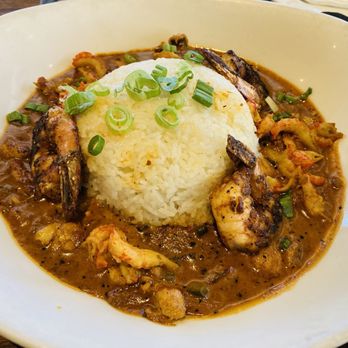 Yard House - Spicy jambalaya with Jasmine rice - New American Near Me - Brea, California Yard House - Spicy jambalaya with Jasmine rice - New American Near Me - Brea, California