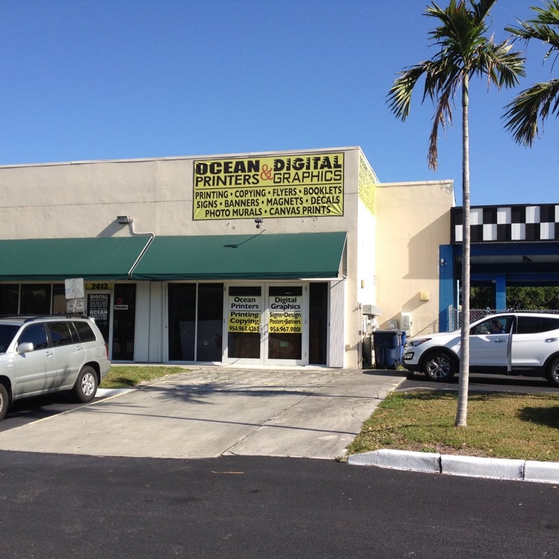 OCEAN PRINTERS Updated September 2024 2413 Stirling Rd, Fort