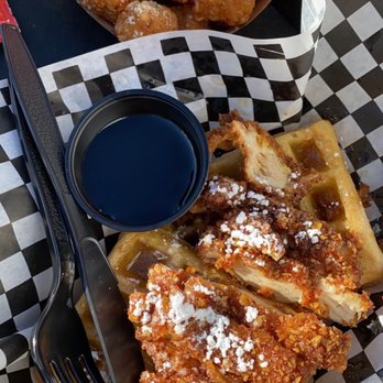 Ogie's Trailer Park - Chicken and Waffles and Ranch Dusted Tots - Bars Near Me - Providence, Rhode Island Ogie's Trailer Park - Chicken and Waffles and Ranch Dusted Tots - Bars Near Me - Providence, Rhode Island