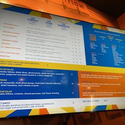 Menu as of April 2021 Menu as of April 2021