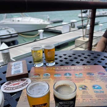 Kona Brewing - Beer flight ($3/each = $12) - Pubs Near Me - Honolulu, Hawaii Kona Brewing - Beer flight ($3/each = $12) - Pubs Near Me - Honolulu, Hawaii