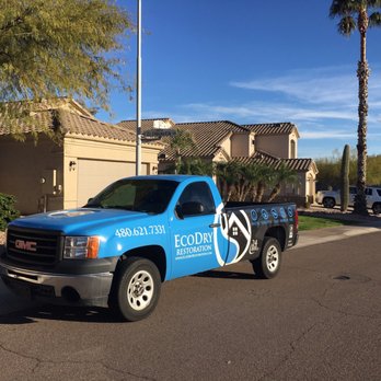 EcoDry Restoration - Nice wrapped trucks made my wife feel safe knowing who was coming into our home since I couldn't be home during most of the day. - Damage Restoration Near Me - Chandler, Arizona EcoDry Restoration - Nice wrapped trucks made my wife feel safe knowing who was coming into our home since I couldn't be home during most of the day. - Damage Restoration Near Me - Chandler, Arizona